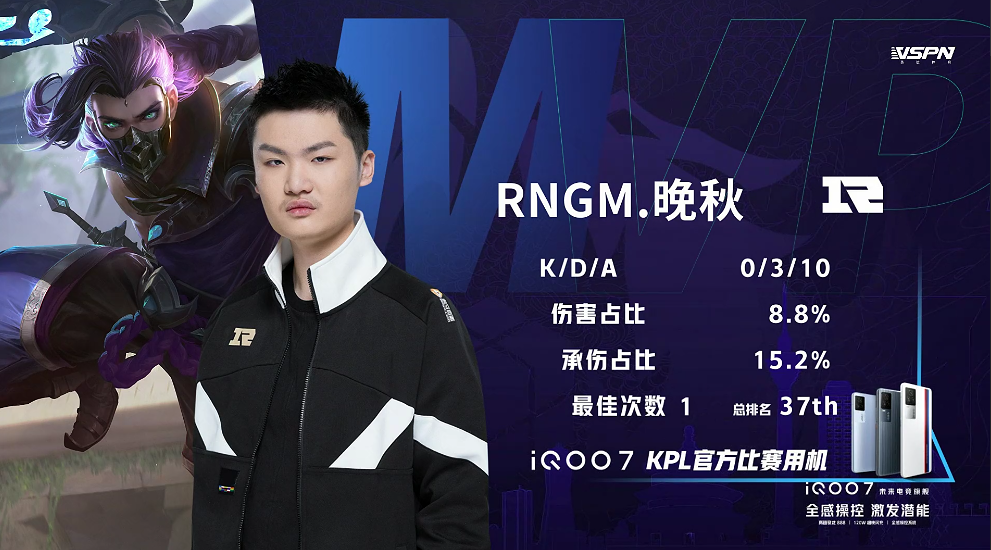 PSG险胜RNG，Hanssama单局斩获MVP入围赛2:1（成都）